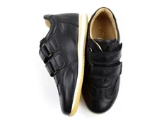 Pom Pom sneaker black med velcro